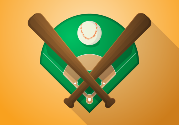 A baseball bat Stock Vector by ©interactimages 22316189