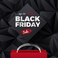 Black Friday Sale Abstract Background vector