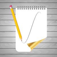 Pencil For Notes vector