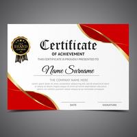 Cool Certificate Template vector