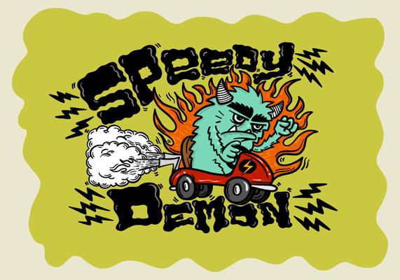 monster go-kart speed demon