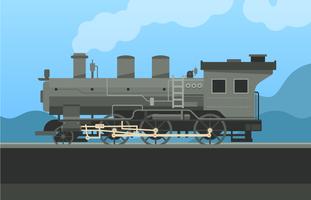 Locomotive Illustration vector