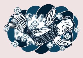 Japanese Tattoo Design vector