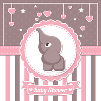 Fondos de Baby Shower vector