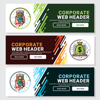 Corporate Web Header