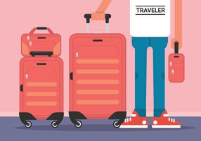 Luggage vector illustration