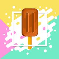 Fondo de paletas de verano vector