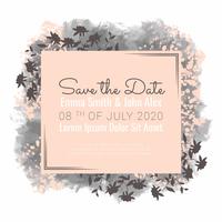 Vector Save the Date Banner