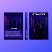 The Stranger Motivational Book Cover Vector