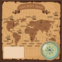 Ancient Map Vector