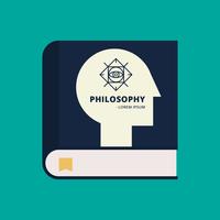 Philosophy Book Cover Vector