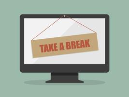 Take a break vector