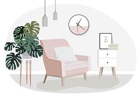 Vector Interior Design Illustration