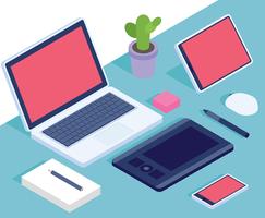 Isometric Workspace vector