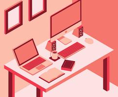 Isometric Workspace vector