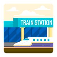 Train Station vector