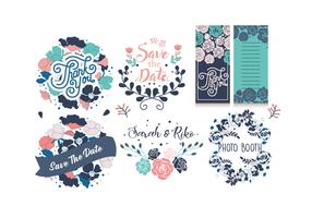 Wedding Elements Vector