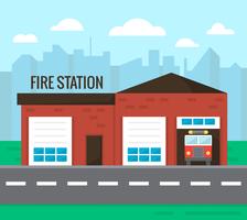 Fire Station vector
