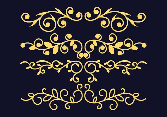 Decorative Ornaments Set