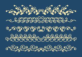 Decorative Ornaments Vector Set