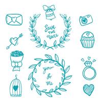 Wedding Element vector