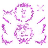 Wedding Element vector