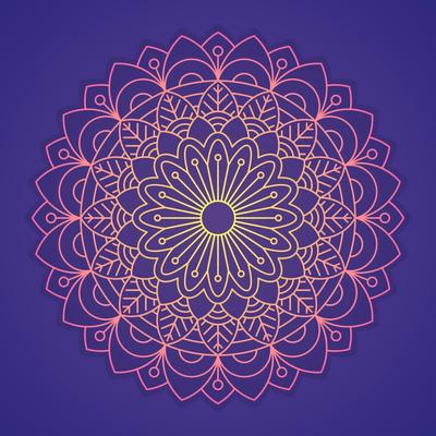 Ornamental Round Lace Pattern