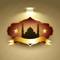 beautiful ramadan kareem vector