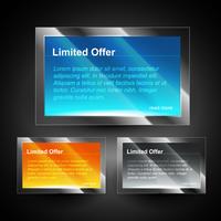 shiny display box vector