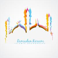 ramadan kareem ilustración vector