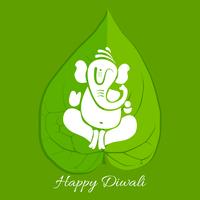 beautiful background of diwali  vector