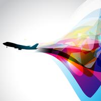 vector airplane artwork