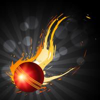 abstract cricket background vector