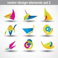 abstract shape vector