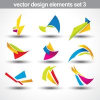 abstract shape vector