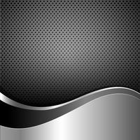 metal vector wave background