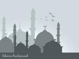 islamic background vector