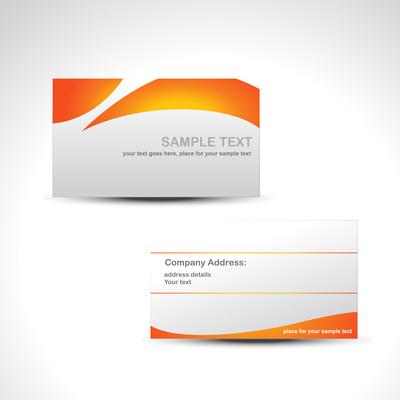 vector business card