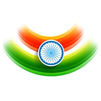 vector indian flag background