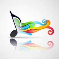 vector music note