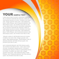 vector orange color template design