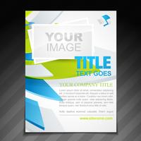 company brochure illustration vector