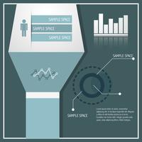 stylish infographic illustration vector