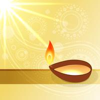 hindu diwali festival vector