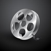 film reel design vector