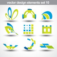 abstract shape vector