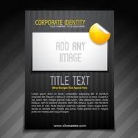 business flyer design vector