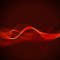 abstract shiny glowing wave vector