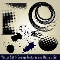 vector grunge set