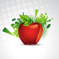 vector apple background